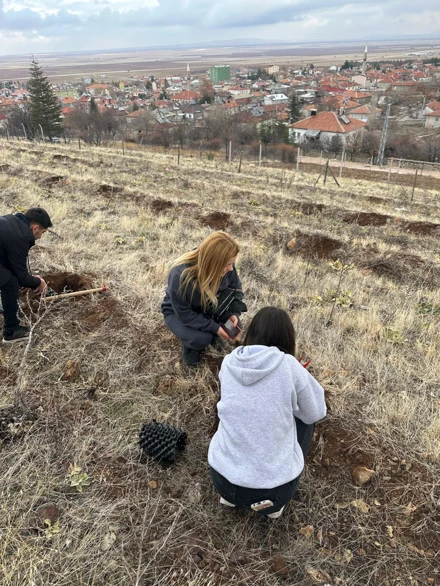 Güneysınır’da Bal Ormanı İçin Fidan Dikimi Etkinliği Gerçekleştirildi